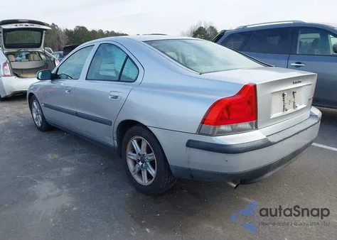 2001 Volvo S60 2.4 из США, поврежденный, VIN YV1RS61R112030674
